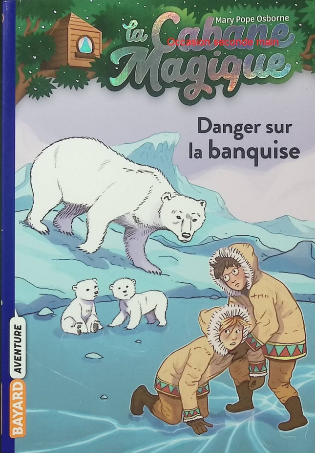 La Cabane magique Tome 15 – Danger sur la banquise – Mary Pope Osborne – Roman jeunesse aventure et découverte - Livre