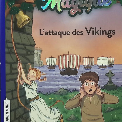La Cabane magique Tome 10 – L'Attaque des Vikings – Mary Pope Osborne – Roman jeunesse aventure et histoire - Livre