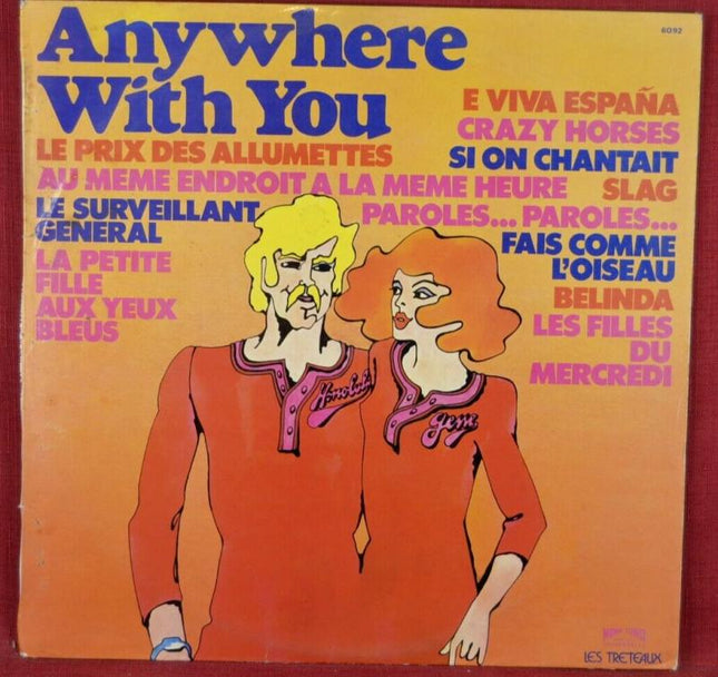 anywhere with you - disque vinyle 33 tours