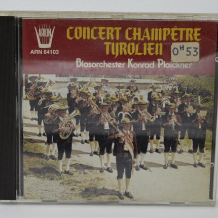 concert champêtre tyrolien - cd