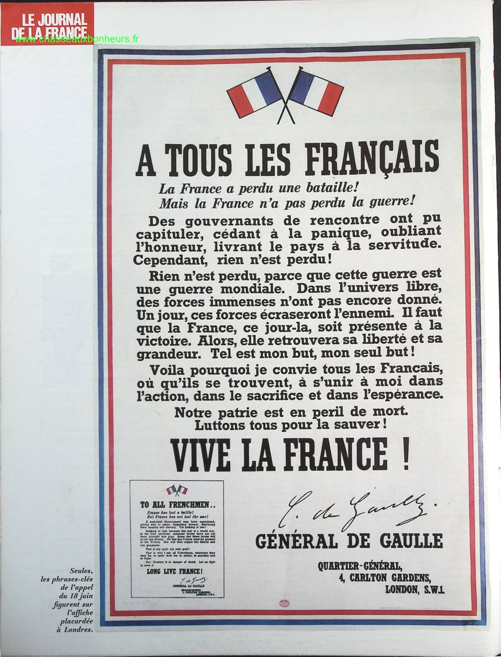 The Resistance - No. 132 - The Journal of France in the 1940s - Magazine Review Book