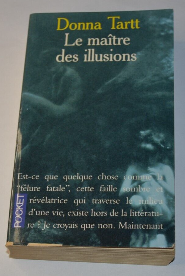 Le maître des illusions - Donna Tartt - livre
