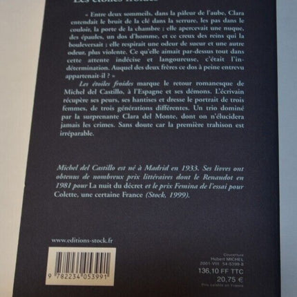 The Cold Stars - Michel del Castillo - book