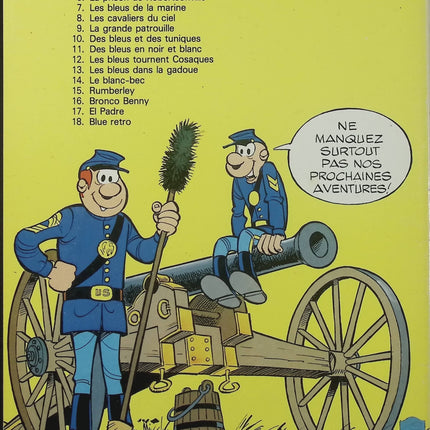 Les Tuniques bleues Tome 15 – Rumberley – Cauvin & Lambil – BD humour guerre de Sécession - Livre BD