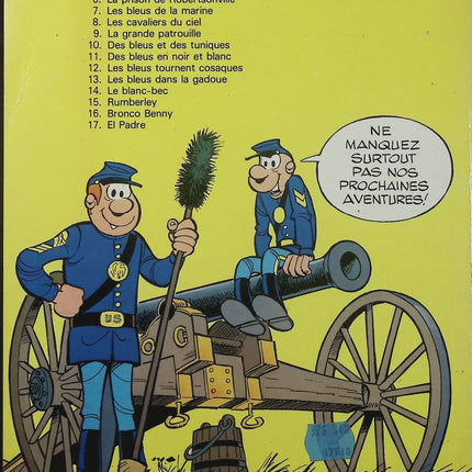 Les Tuniques bleues Tome 18 – Blue Retro – Lambil & Cauvin – BD humour guerre de Sécession - Livre BD