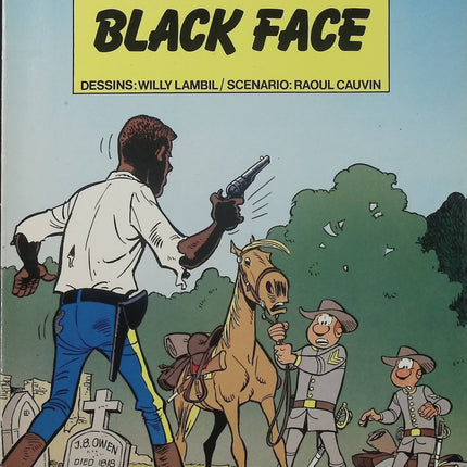 Les Tuniques bleues Tome 20 – Black Face – Lambil & Cauvin – BD western humour Guerre de Sécession - Livre BD