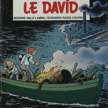 Les Tuniques bleues Tome 19 – Le David – Cauvin & Lambil – BD humour guerre de Sécession sous-marin - Livre BD
