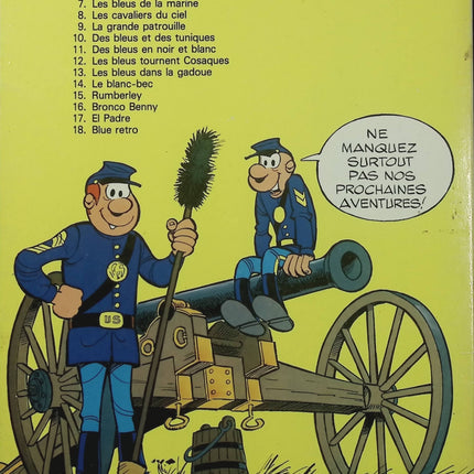 Les Tuniques bleues Tome 19 – Le David – Cauvin & Lambil – BD humour guerre de Sécession sous-marin - Livre BD