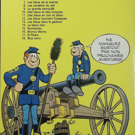 Les Tuniques bleues Tome 11 – Des Bleus en noir et blanc – Cauvin & Lambil – BD guerre de Sécession - Livre BD