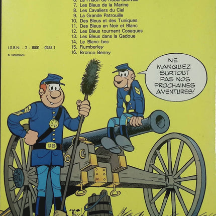 Les Tuniques bleues Tome 1 – Un chariot dans l’Ouest – Cauvin & Salvérius – BD western humour - Livre BD