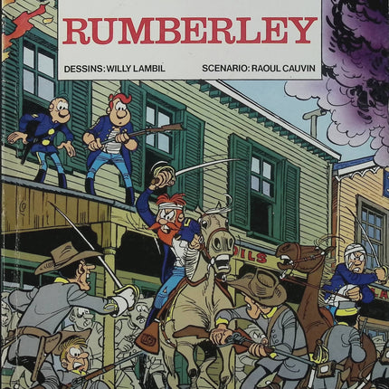 Les Tuniques bleues Tome 15 – Rumberley – Cauvin & Lambil – BD humour guerre de Sécession - Livre BD