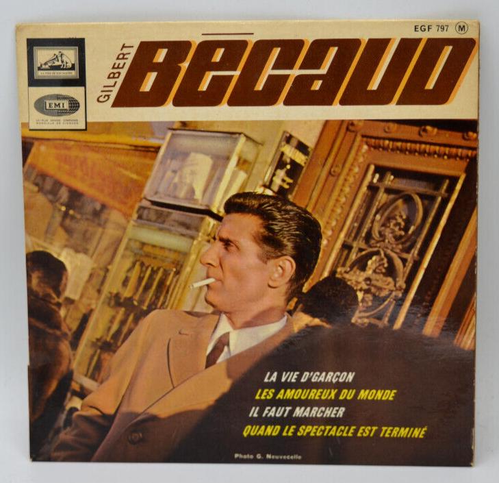 Gilbert Bécaud - La vie d'garçon - Liebhaber von ... - Vinyl-Schallplatte mit 45 U/min