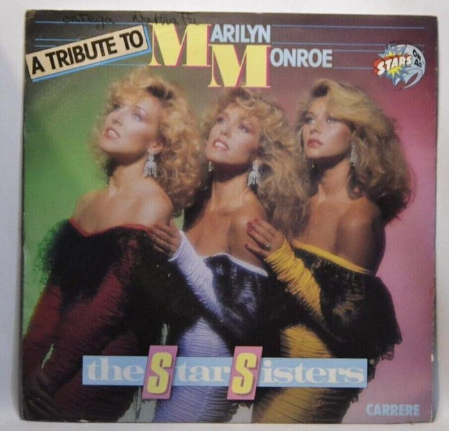 a tribute to marilyn monroe the star sisters - 45 rpm vinyl record