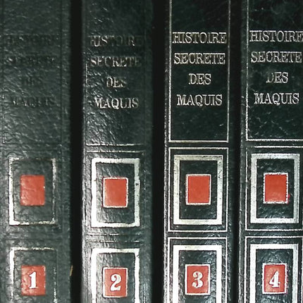 Geheime Geschichte des Maquis - 4 Bände - Bernard Michal - Buch