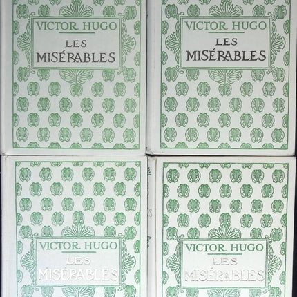 Les misérables - Complet en 4 volumes - Nelson - Victor Hugo - livre