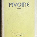 Pivoine - Pearl Buck - 1949 - livre