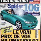 Spider 106 - L'auto journal - Nr. 454 - 1997 - Zeitschriftenrezension - Auto