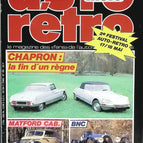 Chapron Matford CAB BNC - Retro Auto Moto - Nr. 69 - 1986 - Zeitschriftenrezension - Auto