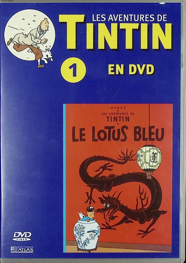 The Blue Lotus Tintin - + booklet - DVD
