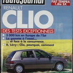 Renault Clio - L'auto journal - n° 10 - 1990 - revue magazine - voiture