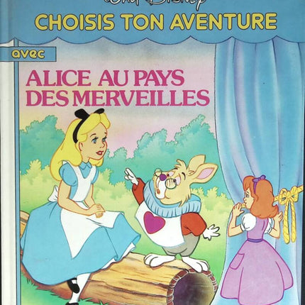 Alice im Wunderland - Walt Disney - 1987 - Buch