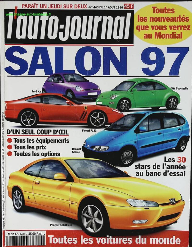 1997 Motor Show Special - L'auto journal - Nr. 443 - 1996 - Zeitschriftenkritik - Auto