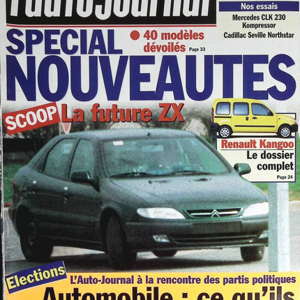 The future ZX - L'auto journal - n° 464 - 1997 - magazine review - car