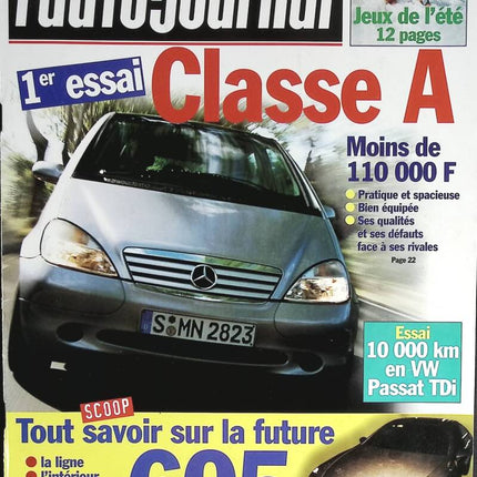 1. Klasse-A-Test - L'auto journal - Nr. 467 - 1997 - Zeitschriftenrezension - Auto