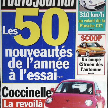 Beetle - L'auto journal - n° 466 - 1997 - magazine review - car