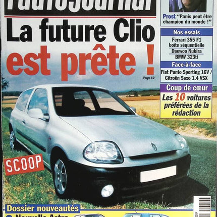 Der zukünftige Clio - L'auto journal - Nr. 470 - 1997 - Zeitschriftenrezension - Auto