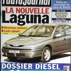 La nouvelle Laguna - L'auto journal - n° 455 - 1997 - revue magazine - voiture