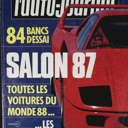 1987 Motor Show Special - L'auto journal - No. 14/15 - 1987 - magazine review - car