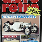 Mercedes wird 100 Jahre alt Cadillac 1947 Pegaso - Retro auto moto - n° 64 - 1985 - Zeitschriftenbericht - Auto