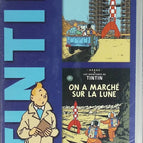 Die Abenteuer von Tim und Struppi – Ziel Mond / Wir gingen auf dem Mond – VHS-Videokassette K7