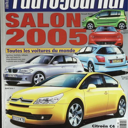 Spécial salon 2005 - L'auto journal - n° 651 - 2004 - revue magazine - voiture