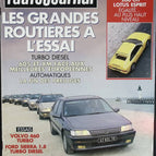 Große Straßenautos im Test - L'auto journal - Nr. 7 - 1990 - Zeitschriftenbericht - Auto