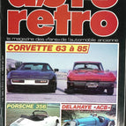 Corvette 63 à 85 Porsche 356 Delahaye ACB - Auto moto rétro - n° 62 - 1985 - revue magazine - voiture