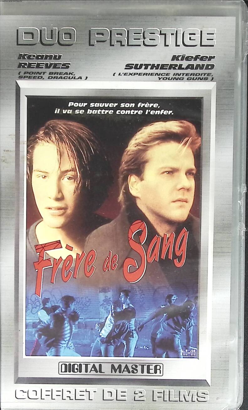 coffret duo prestige - Frère de sang - Catastrophe - cassette vidéo vhs K7