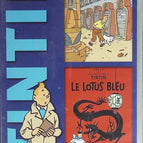 The Adventures of Tintin - Cigars of the Pharaoh / The Blue Lotus - VHS video cassette K7