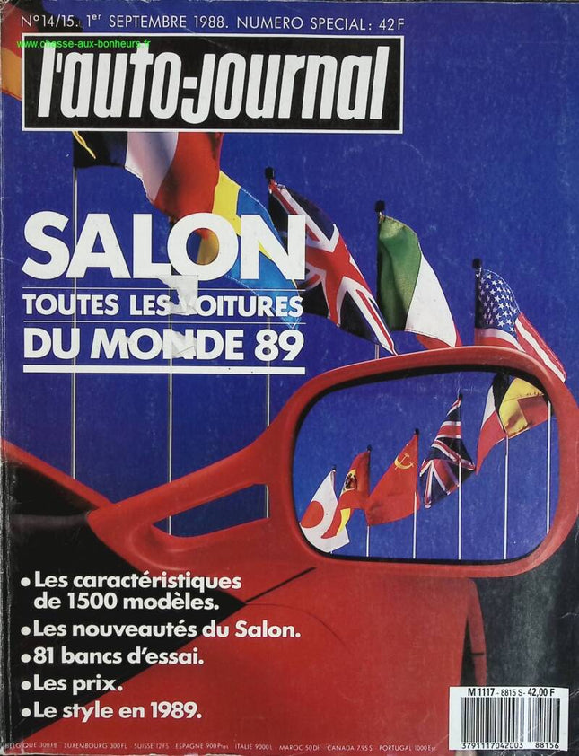 1989 Motor Show Special - L'auto journal - No. 14/15 - 1988 - magazine review - car