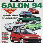 Spécial salon 1994 - L'auto journal - n° 14/1 - 1993 - revue magazine - voiture