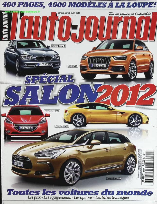 2012 Motor Show Special - L'auto journal - No. 832 - 2011 - magazine review - car