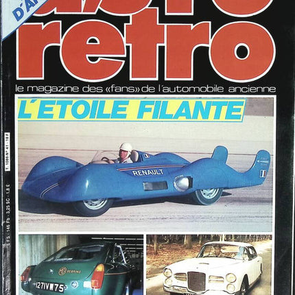 L'étoile filante MG Facel Vega - Auto moto rétro - n° 41 - 1984 - revue magazine - voiture