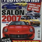 Sonderausgabe zum Autosalon 2007 - L'auto journal - Nr. 702 - 2006 - Zeitschriftenbericht - Auto