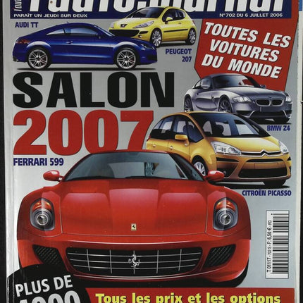Sonderausgabe zum Autosalon 2007 - L'auto journal - Nr. 702 - 2006 - Zeitschriftenbericht - Auto