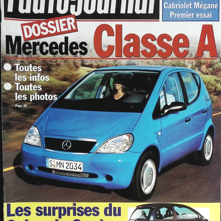 Mercedes A-Class - L'auto journal - No. 459 - 1997 - magazine review - car