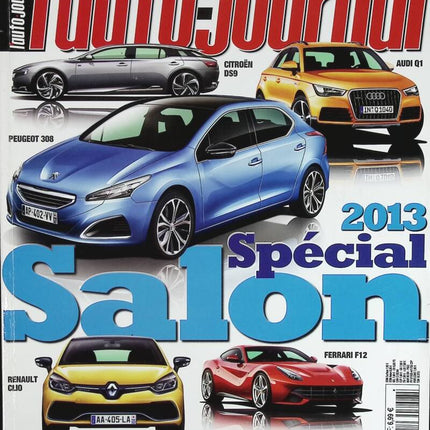Spécial salon 2013 - L'auto journal - n° 858 - 2012 - revue magazine - voiture