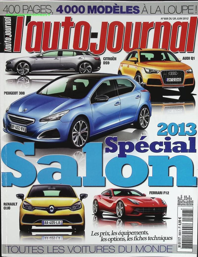 2013 Motor Show Special - L'auto journal - No. 858 - 2012 - magazine review - car