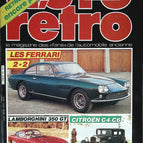 Ferrari 2+2 Lamborghini 350 GT Citroën C4 C6 - Retro Auto und Motorrad - Nr. 42 - 1984 - Zeitschriftenbericht - Auto