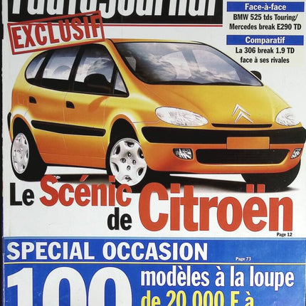 Citroën's Scenic - L'auto journal - n° 461 - 1997 - magazine review - car